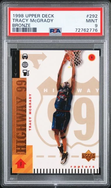 1998-99 Upper Deck Tracy McGrady Bronze #292 card image