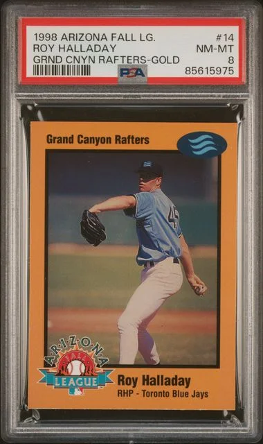 1998 Arizona Fall League Grand Canyon Rafters-Gold Roy Halladay #14 card image
