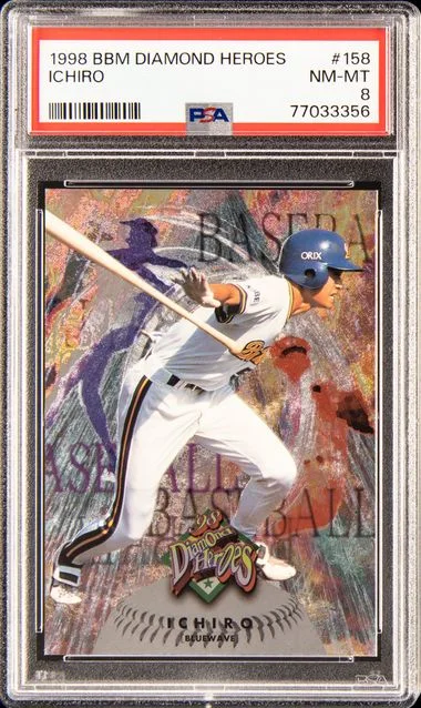 1998 Bbm Diamond Heroes Ichiro #158 card image