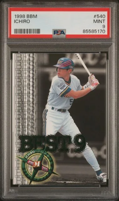 1998 BBM Ichiro #540 card image