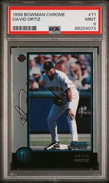 1998 Bowman Chrome David Ortiz #71 card image