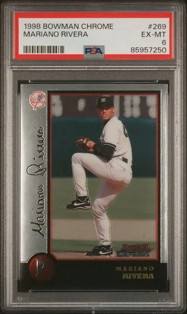 1998 Bowman Chrome Mariano Rivera #269 card image