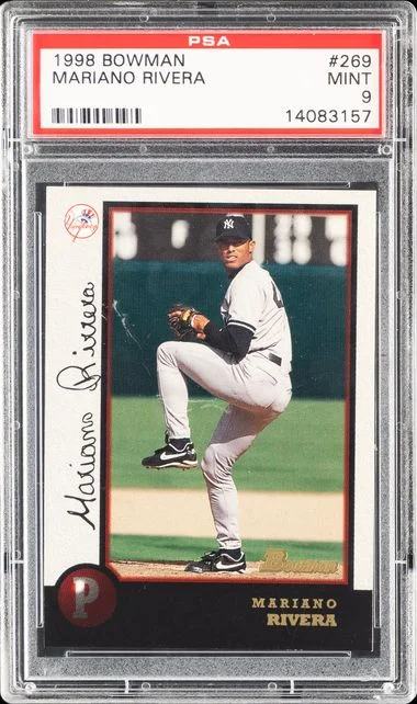 1998 Bowman Mariano Rivera #269 card image