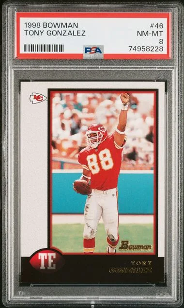 1998 Bowman Tony Gonzalez #46 card image