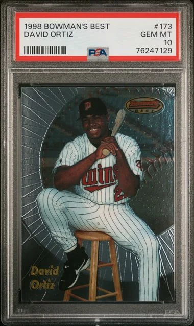 1998 Bowman's Best David Ortiz #173 card image