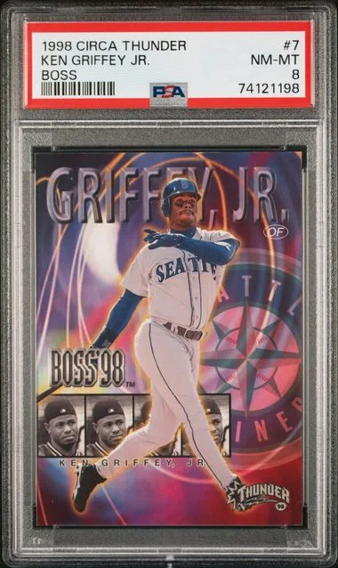 1998 Circa Thunder Boss Ken Griffey Jr. #7 card image