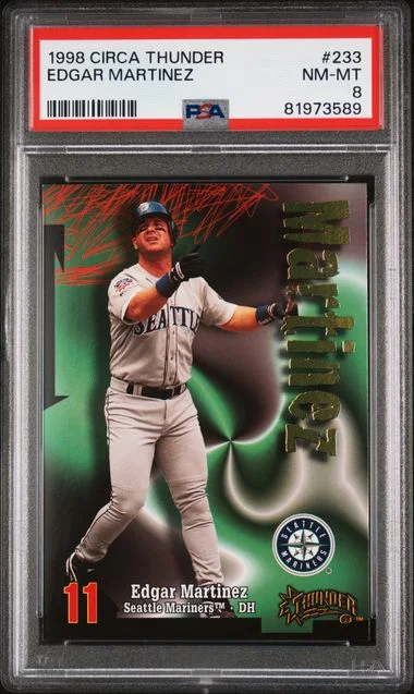 1998 Circa Thunder Edgar Martinez #233 card image