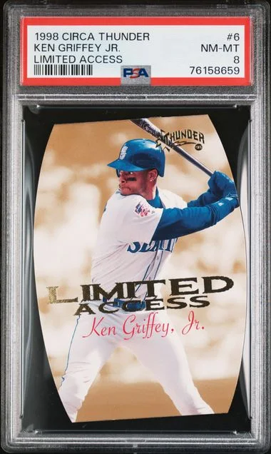 1998 Circa Thunder Limited Access Ken Griffey Jr. #6 card image