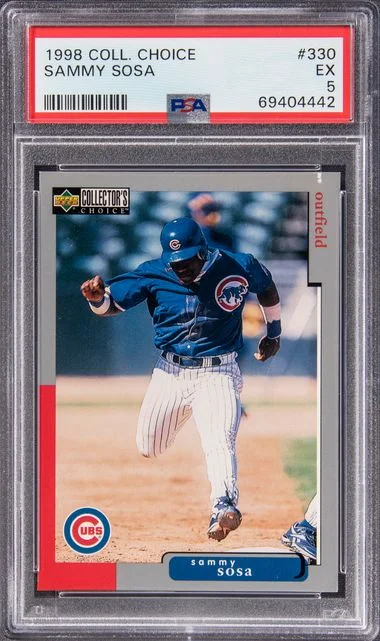 1998 Collector's Choice Sammy Sosa #330 card image
