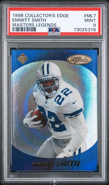 1998 Collector's Edge Masters Legends Emmitt Smith #ML7 card image