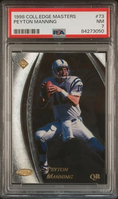 1998 Collector's Edge Masters Peyton Manning #73 card image