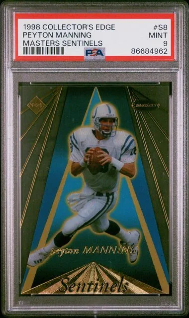 1998 Collector's Edge Masters Sentinels Peyton Manning #S8 card image