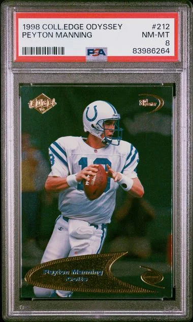 1998 Collector's Edge Odyssey Peyton Manning #212 card image