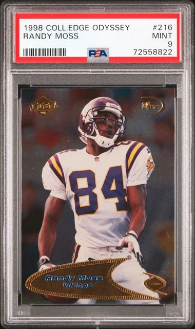 1998 Collector's Edge Odyssey Randy Moss #216 card image