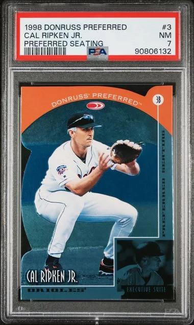 1998 Donruss Cal Ripken Jr. Preferred Preferred Seating #3 card image