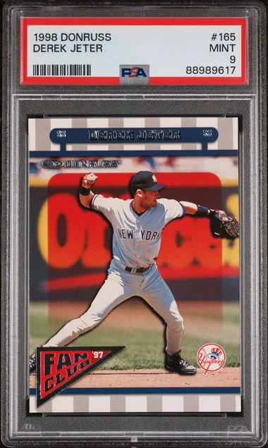 1998 Donruss Derek Jeter #165 card image