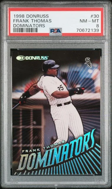 1998 Donruss Frank Thomas Dominators #30 card image