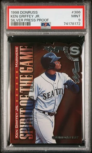 1998 Donruss Ken Griffey Jr. #386 card image