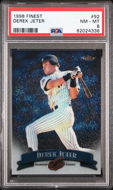 1998 Finest Derek Jeter #92 card image