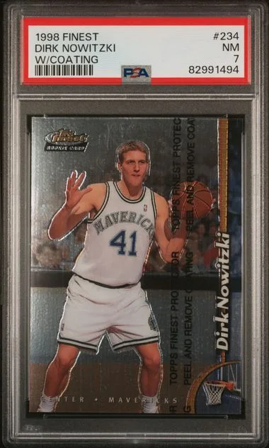 1998 Finest Dirk Nowitzki W/Coating #234 card image