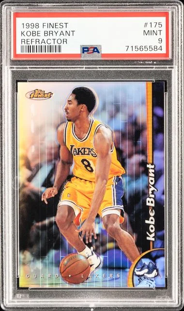 1998 Finest Kobe Bryant Refractor #175 card image