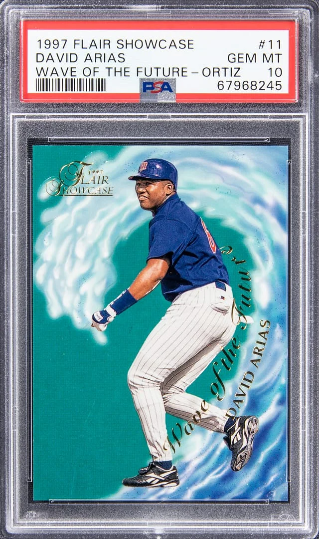 1998 Flair Showcase David Ortiz Wave Of The Future #11 card image
