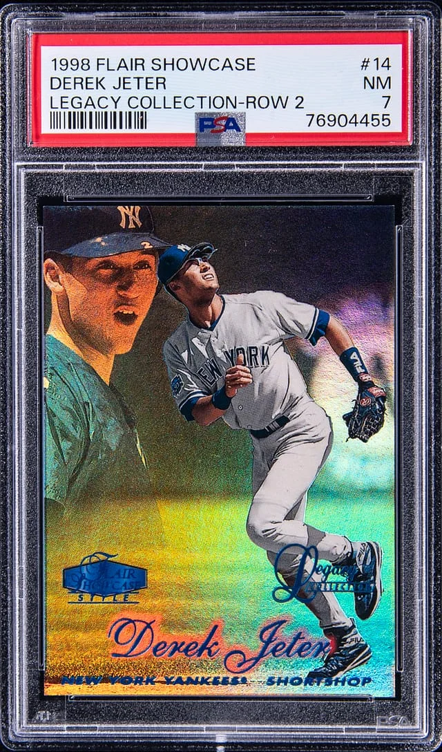 1998 Flair Showcase Derek Jeter Legacy Collection Row 0 #14 card image