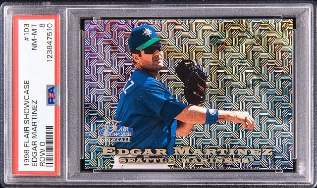 1998 Flair Showcase Edgar Martinez Row 0 #103 card image