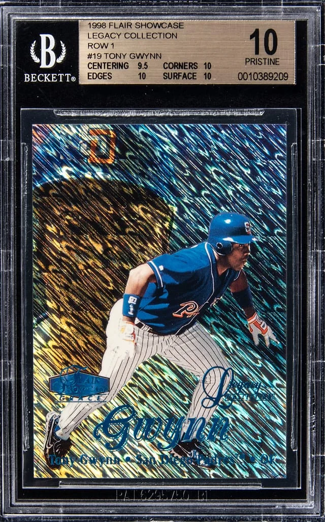 1998 Flair Showcase Tony Gwynn Legacy Collection Row 1 #19 card image