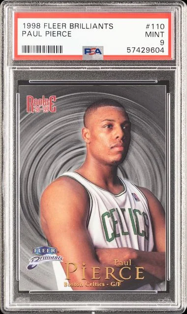 1998 Fleer Brilliants Paul Pierce #110 card image