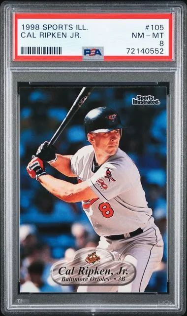 1998 Fleer Cal Ripken Jr. Sports Illustrated #105 card image