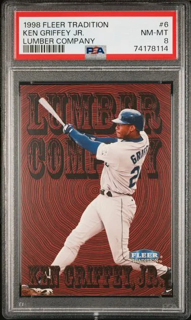 1998 Fleer Ken Griffey Jr. Lumber Company #6 card image
