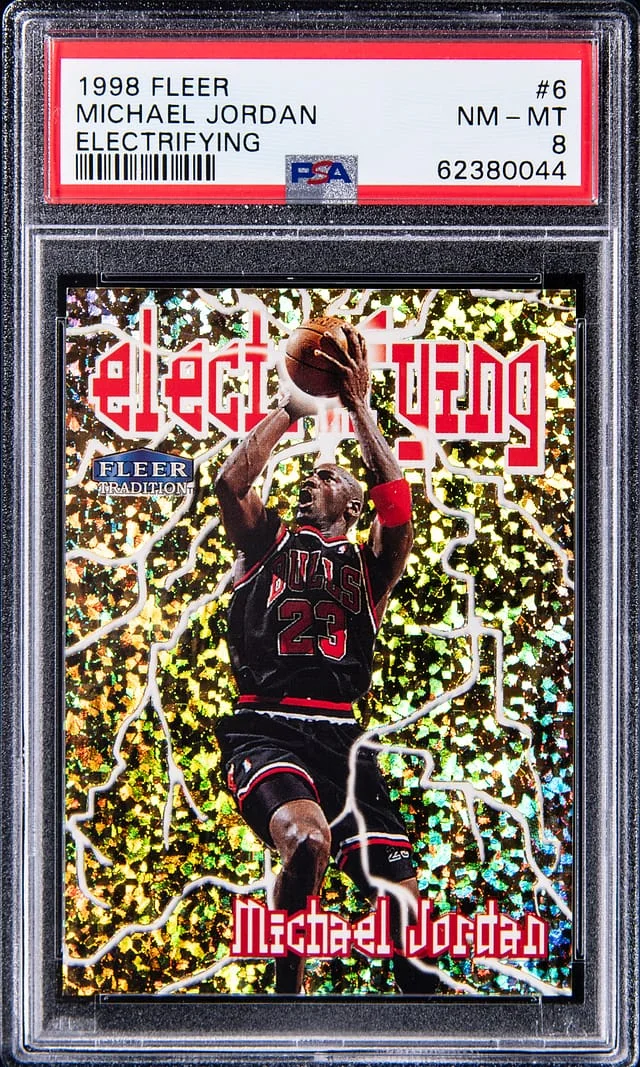 1998 Fleer Michael Jordan Electrifying #6 card image