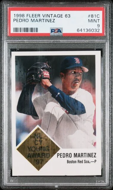 1998 Fleer Pedro Martinez Vintage 63 #81C card image