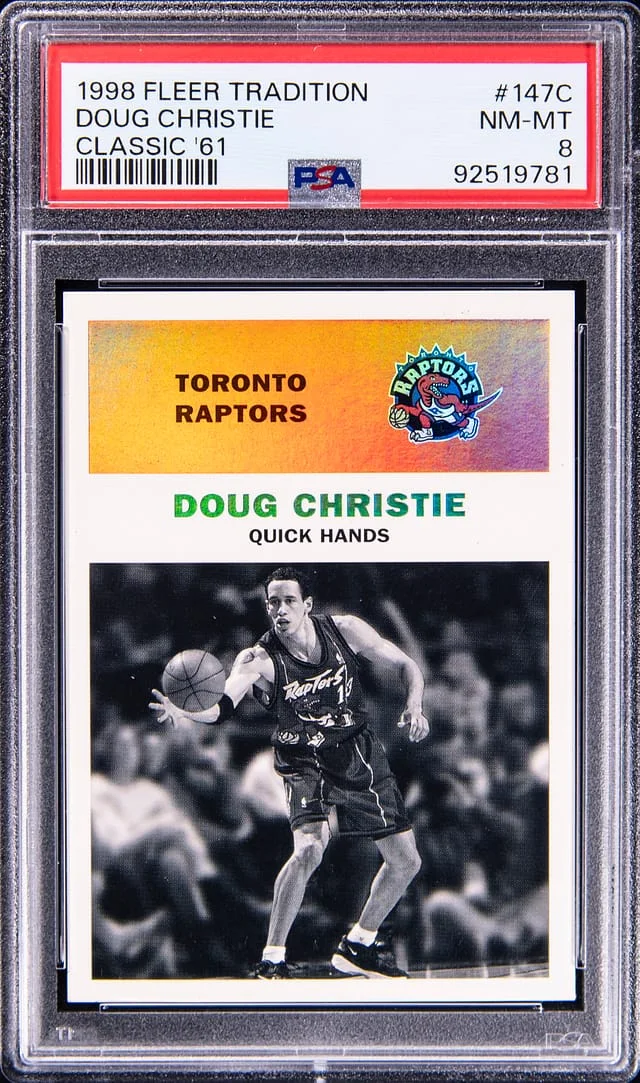 1998 Fleer Tradition Doug Christie Classic '61 #147C card image