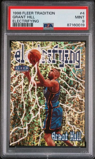 1998 Fleer Tradition Grant Hill Electrifying #4 card image