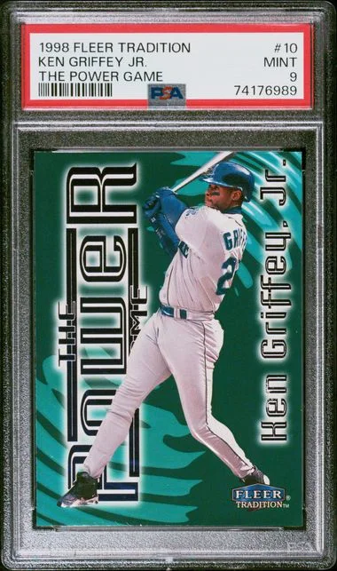1998 Fleer Tradition Ken Griffey Jr. Power Game #10 card image