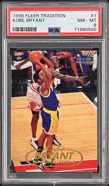 1998 Fleer Tradition Kobe Bryant #1 card image