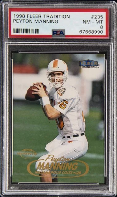 1998 Fleer Tradition Peyton Manning #235 card image