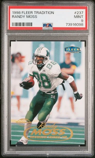 1998 Fleer Tradition Randy Moss #237 card image