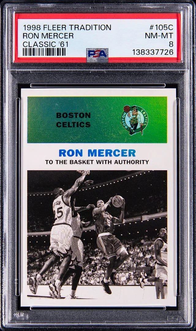 1998 Fleer Tradition Ron Mercer Classic '61 #105C card image