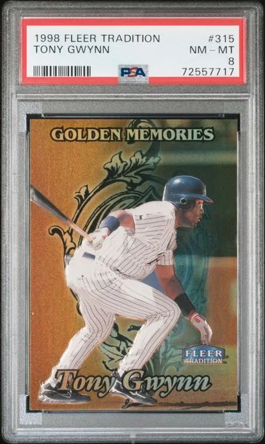 1998 Fleer Tradition Tony Gwynn #315 card image
