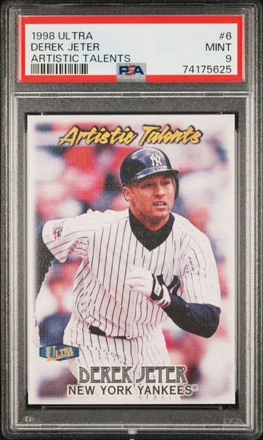 1998 Fleer Ultra Derek Jeter Artistic Talents #6 card image