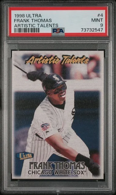 1998 Fleer Ultra Frank Thomas Artistic Talents #4 card image