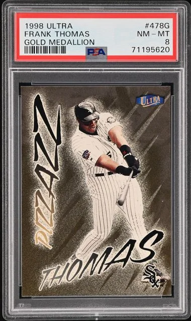 1998 Fleer Ultra Frank Thomas Gold Medallion #478G card image