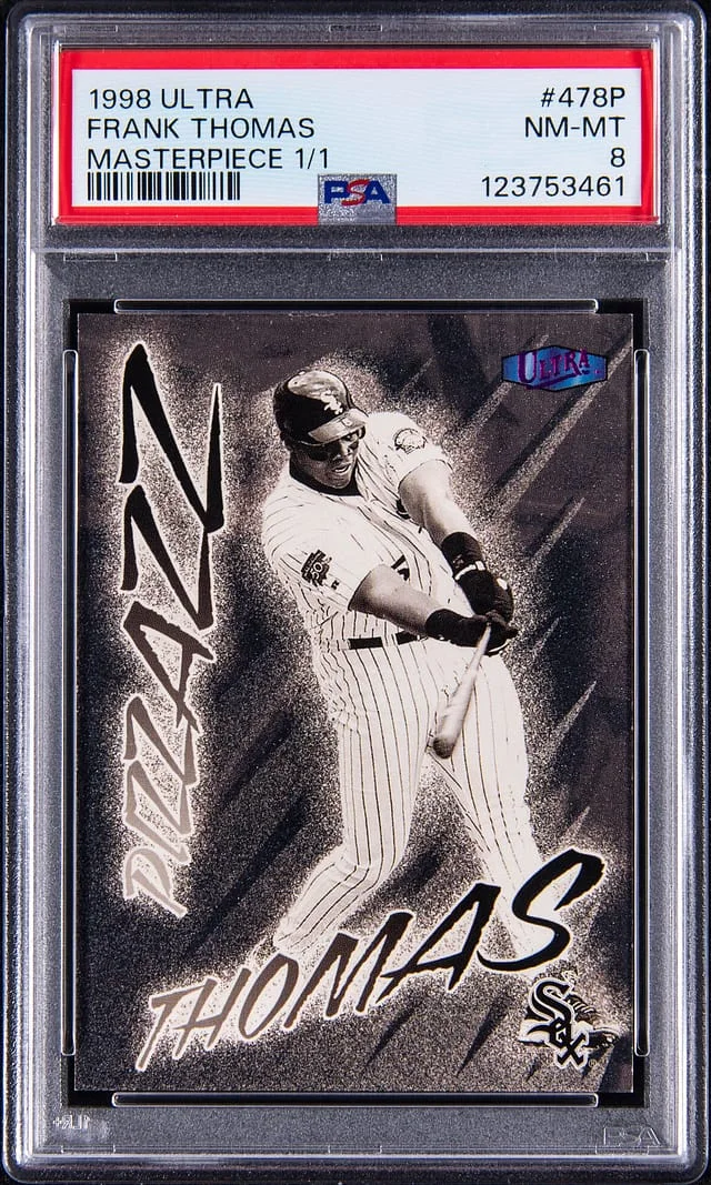 1998 Fleer Ultra Frank Thomas Pizzazz Masterpiece #478P card image