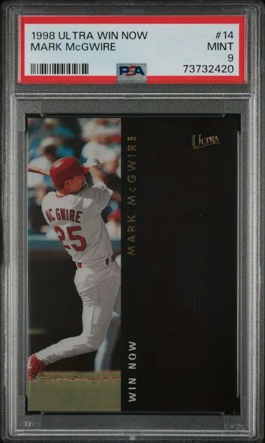 1998 Fleer Ultra Mark Mcgwire Win Now #14 card image
