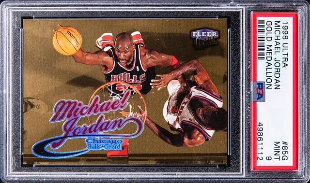 1998 Fleer Ultra Michael Jordan Gold Medallion #85G card image