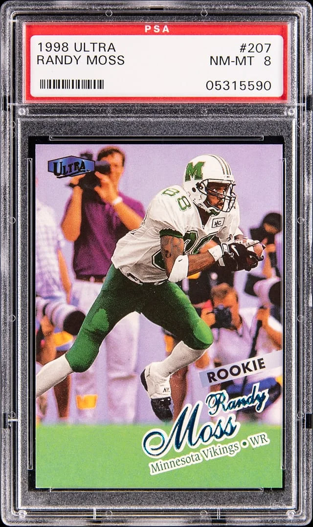 1998 Fleer Ultra Randy Moss #207 card image