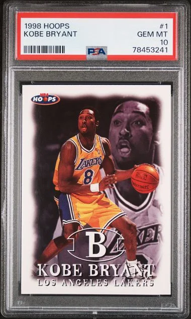 1998 Hoops Kobe Bryant #1 card image